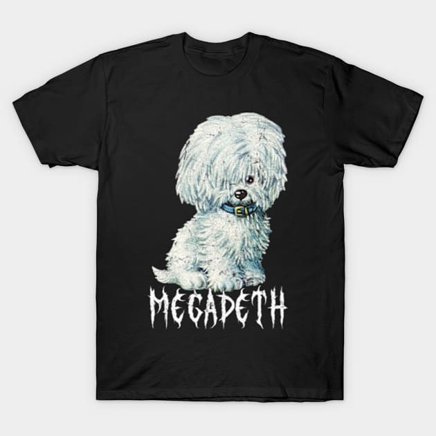 Megadeth † Retro Twee Vintage Style Design T-Shirt by DankFutura